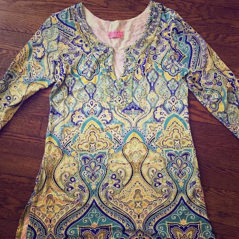 Joyous & Free brand tunic with embellishments